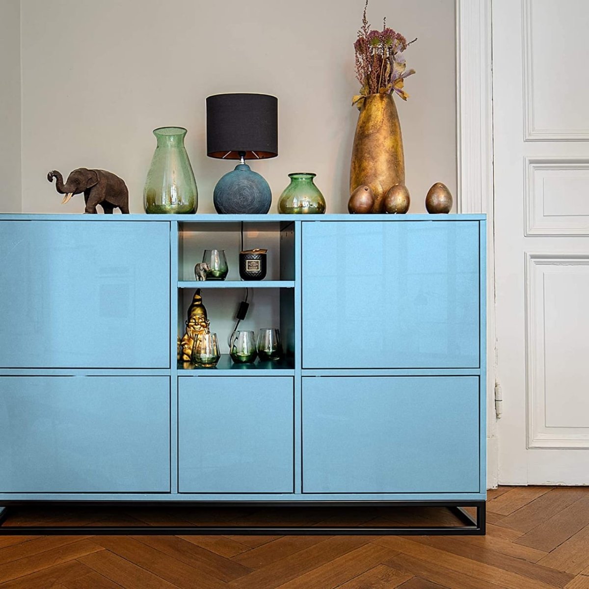 Self Adhesive Film Matte Sticker - 45x200 cm, Self Adhesive Contact Paper For Wall, Furniture, Kitchen and Cabinets Modern Self Adhesive Wallpaper DIY Decorative Film Wall Paper Furniture Sticker - Techmanistan in Pakistan