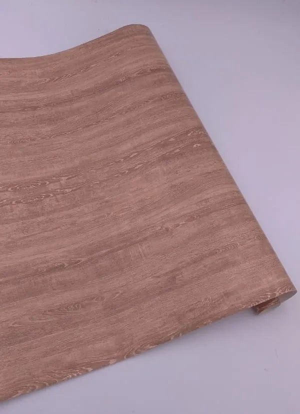 Self Adhesive Wood Grain Furniture Stickers Wallpaper - 45x200 cm - Techmanistan in Pakistan