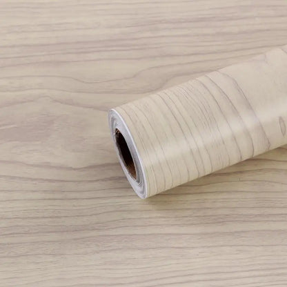 Self Adhesive Wood Grain Furniture Stickers Wallpaper - 45x200 cm - Techmanistan in Pakistan
