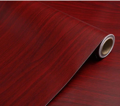 Self Adhesive Wood Grain Furniture Stickers Wallpaper - 45x200 cm - Techmanistan in Pakistan