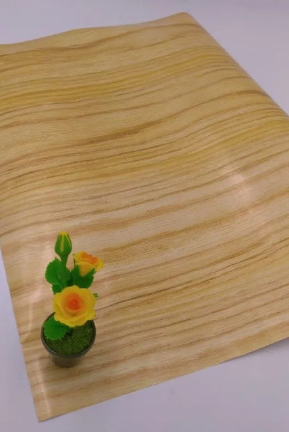 Self Adhesive Wood Grain Furniture Stickers Wallpaper - 45x200 cm - Techmanistan in Pakistan