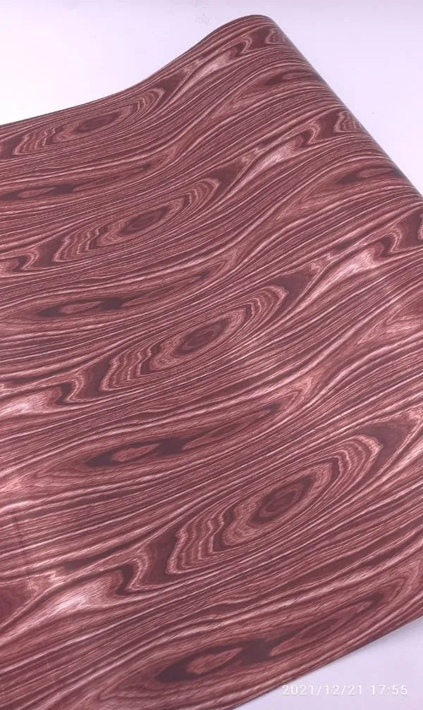 Self Adhesive Wood Grain Furniture Stickers Wallpaper - 45x200 cm - Techmanistan in Pakistan