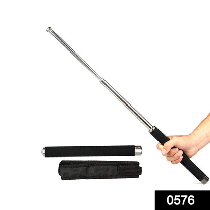 Self Defence Stainless Steel Stick – Black - Techmanistan in Pakistan