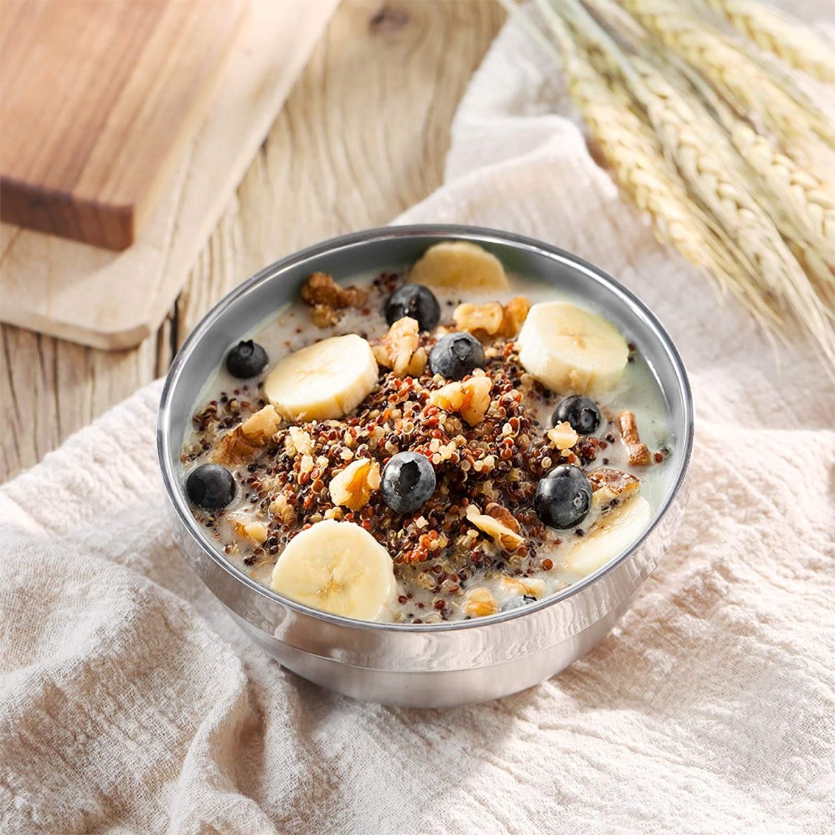 Set of 10 - Double Layer Heat Insulated Bowl - Techmanistan in Pakistan