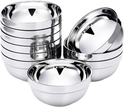 Set of 10 - Double Layer Heat Insulated Bowl - Techmanistan in Pakistan