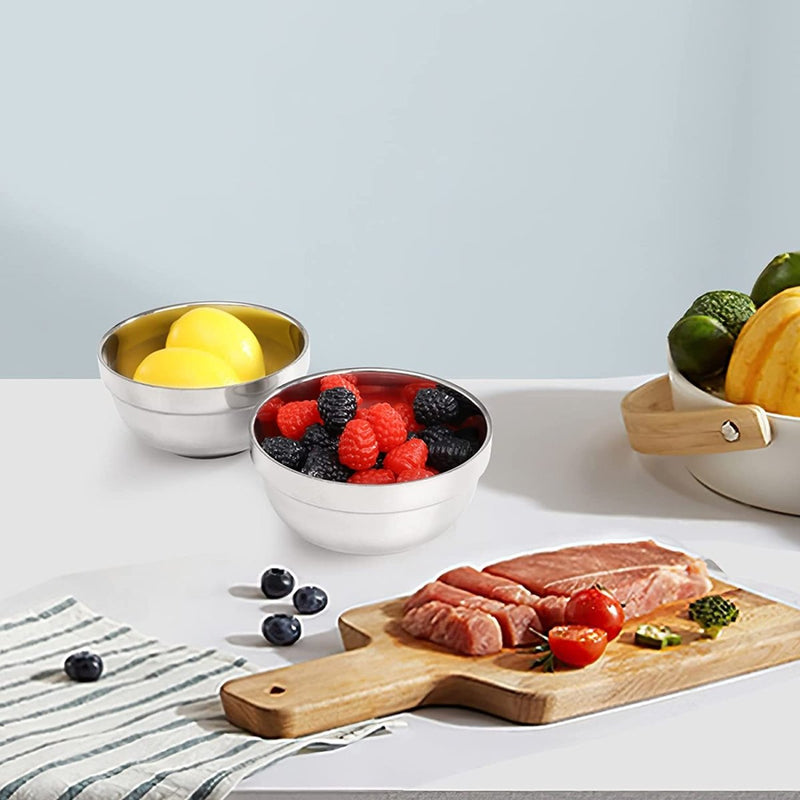 Set of 10 - Double Layer Heat Insulated Bowl - Techmanistan in Pakistan