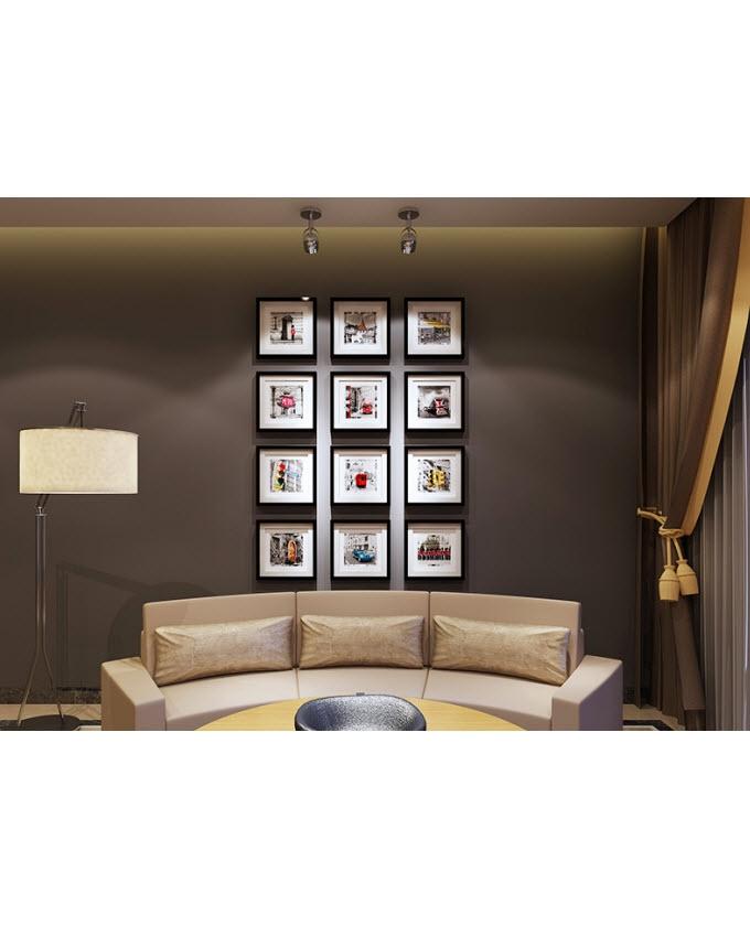 Set of 12 - Photo Frames Collage Wall Hanging Wall Decor Set - Techmanistan in Pakistan