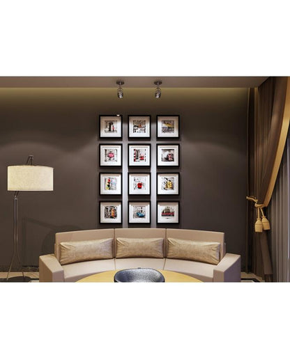 Set of 12 - Photo Frames Collage Wall Hanging Wall Decor Set - Techmanistan in Pakistan