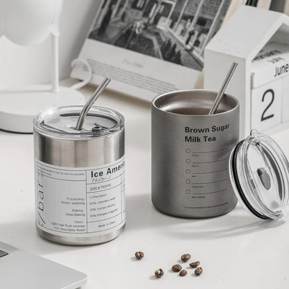 Set of 12 Stainless Steel Straws with 2 Cleaning Brushes - Techmanistan in Pakistan