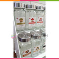 Set of 15 Spice Bottles with Stand, 3 - Tier Spice Organizer - Techmanistan in Pakistan