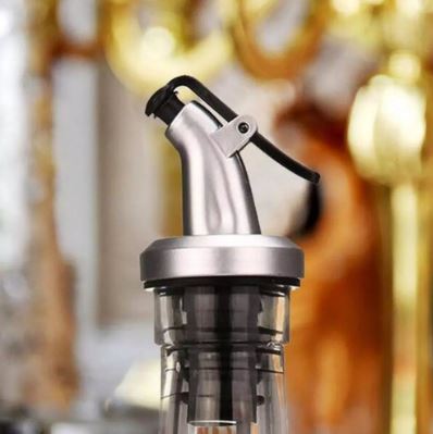 Set of 2 - Glass Oil Bottle Dispenser - Techmanistan in Pakistan