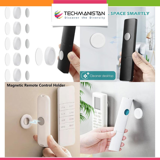 Set of 2 Wall Mount Strong Magnet Hooks - Techmanistan in Pakistan