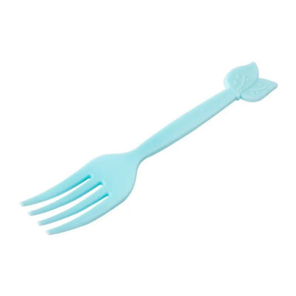 Set of 20 - Colorful Plastic Forks with Box - Techmanistan in Pakistan