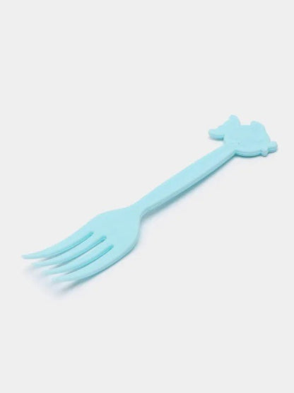 Set of 20 - Colorful Plastic Forks with Box - Techmanistan in Pakistan
