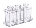 Set of 3 Acrylic Jars - Techmanistan in Pakistan