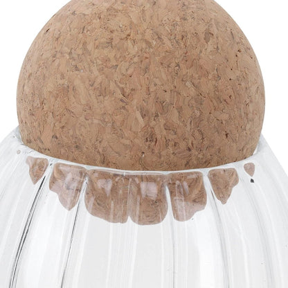 Set of 3 Glass Jar With Wooden Cork Stopper - Techmanistan in Pakistan