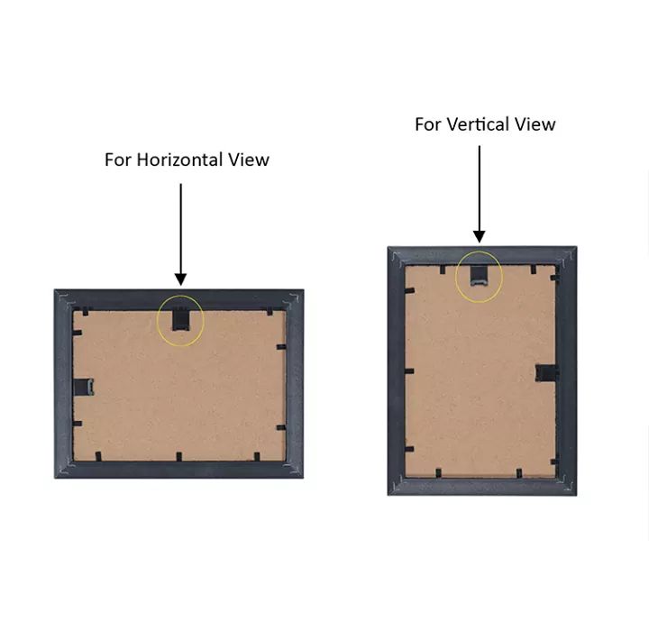 Set of 3 - Photo Frames Collage Wall Hanging Wall Decor Set - Black - Techmanistan in Pakistan