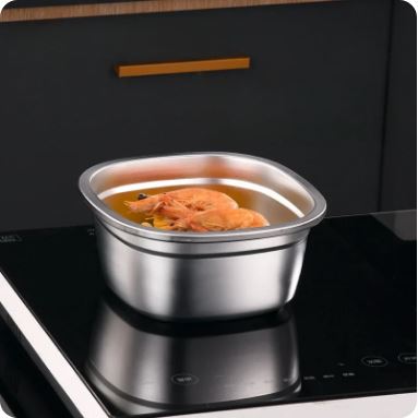 Set of 3 Stainless Steel Storage Containers - Techmanistan in Pakistan