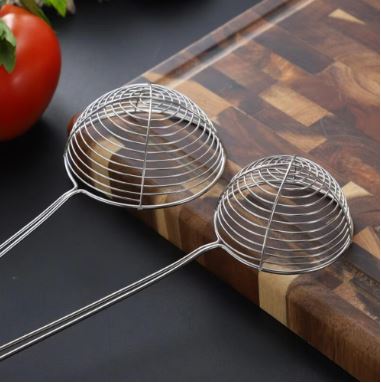 Set of 3 Stainless Steel Strainer Spoons - Techmanistan in Pakistan