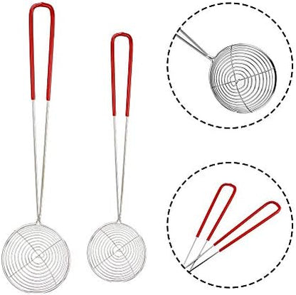 Set of 3 Stainless Steel Strainer Spoons - Techmanistan in Pakistan