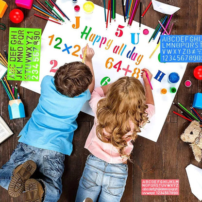 Set of 4 Letter Stencils - Techmanistan in Pakistan