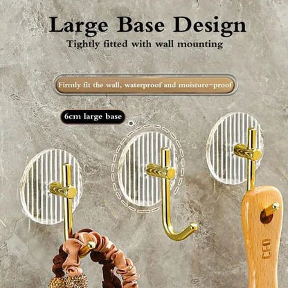 Set of 4 - Luxury Acrylic Wall Hooks - Techmanistan in Pakistan