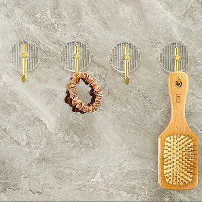 Set of 4 - Luxury Acrylic Wall Hooks - Techmanistan in Pakistan