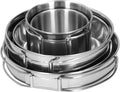 Set of 5 - Outdoor Camping Stainless Steel Cookware Pots - Techmanistan in Pakistan