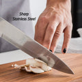 Set of 5 Professional Sharp Durable Quality Kitchen Knives - Techmanistan in Pakistan
