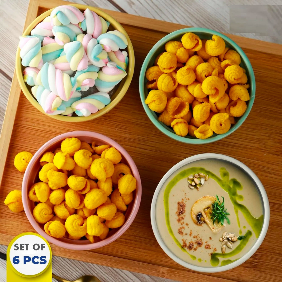 Set of 6 - Ceramic Baking Ramekin Bowl - Techmanistan in Pakistan