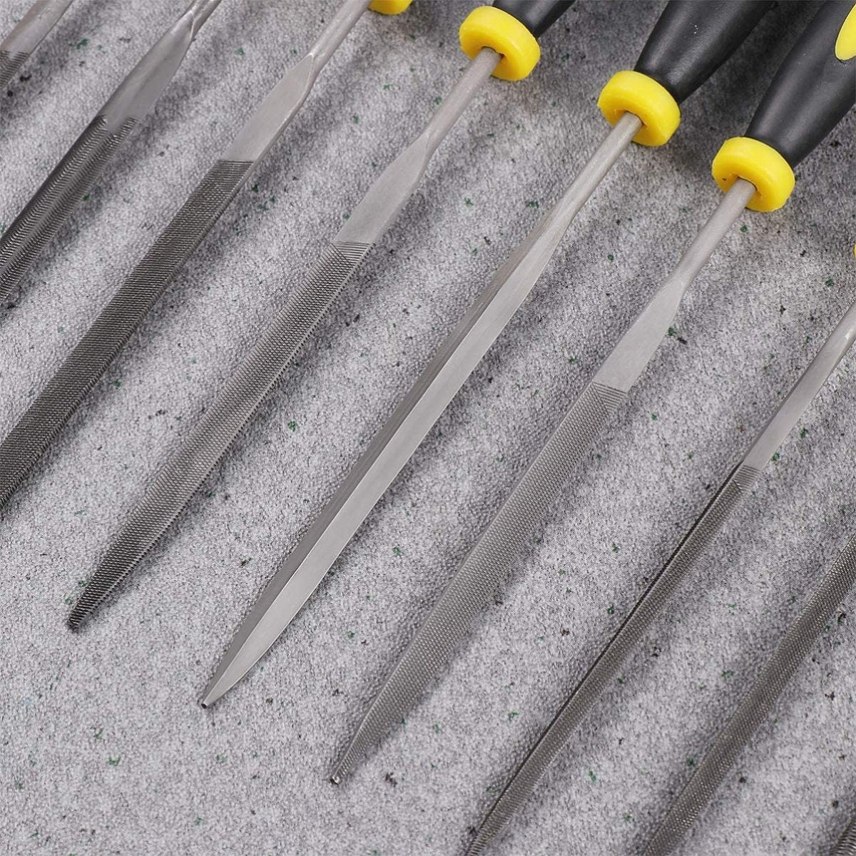 Set of 6 - Mini Needle File Set Small Metal Files Set 6 Pieces Hand Metal Files - Techmanistan in Pakistan