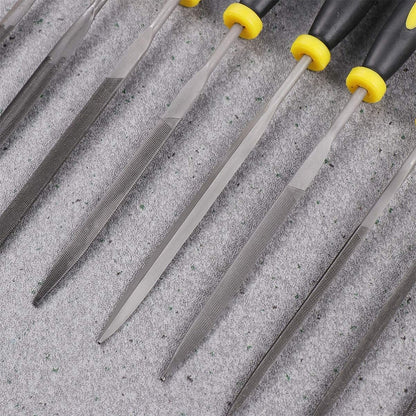 Set of 6 - Mini Needle File Set Small Metal Files Set 6 Pieces Hand Metal Files - Techmanistan in Pakistan