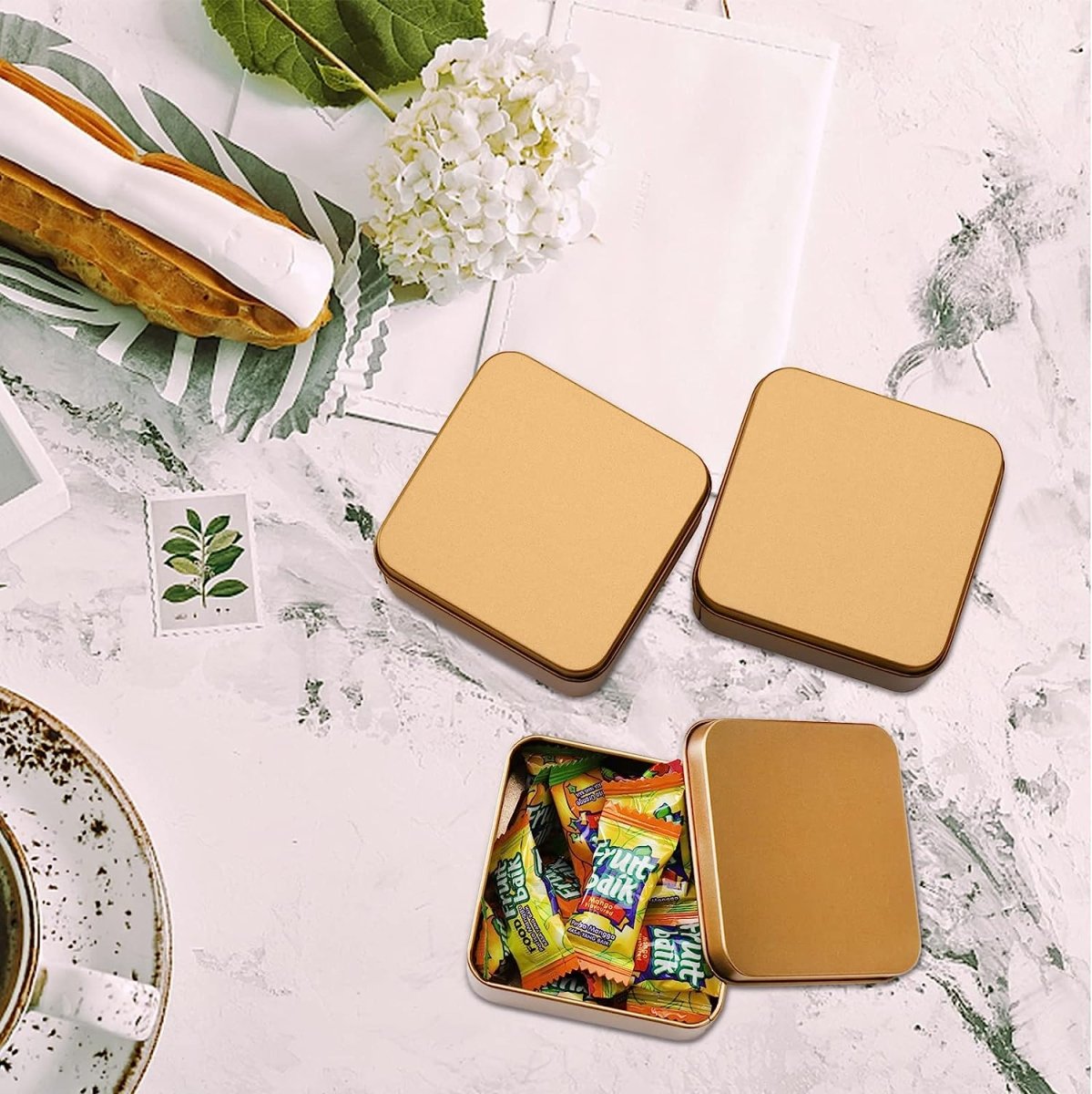 Set of 6 - Multipurposed Tin Storage Box - Techmanistan in Pakistan