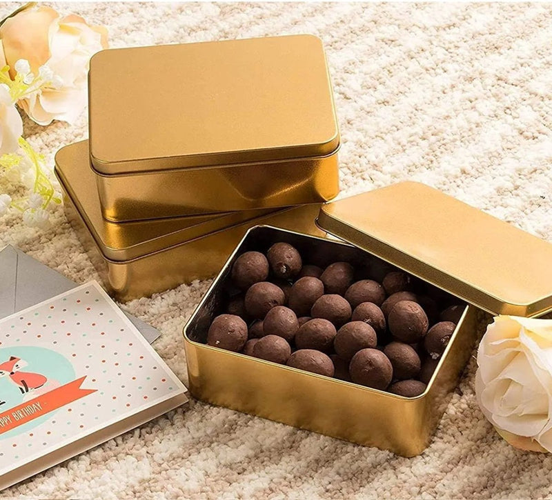 Set of 6 - Multipurposed Tin Storage Box - Techmanistan in Pakistan