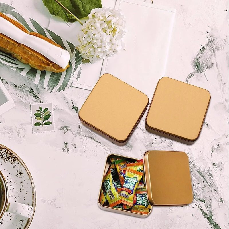 Set of 6 - Multipurposed Tin Storage Box - Techmanistan in Pakistan