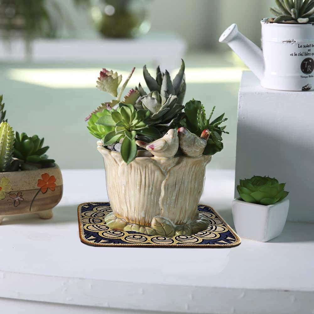 Set of 6 - Random Design Mandala Pattern Placemats - Techmanistan in Pakistan