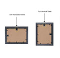 Set of 9 - Photo Frames Collage Wall Hanging Wall Decor Set - Black - Techmanistan in Pakistan