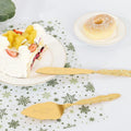 Set of Gold Wedding Cake Cutting Knife & Server Set - Techmanistan in Pakistan