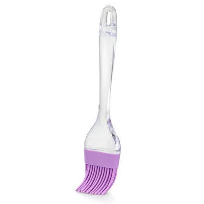 Silicone Brush Marinating Kitchen Pastry Brush with Transparent Handle - Techmanistan in Pakistan