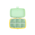 6 Compartment Pill Box Medicine Box - Random Color
