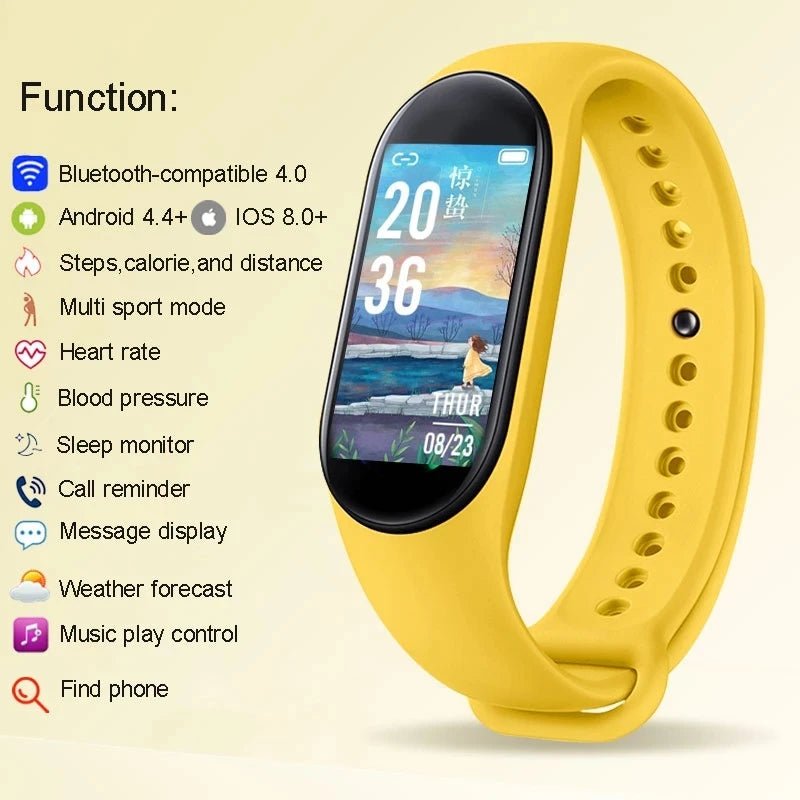 Smart Watch Smart Band Bracelet Sport Fitness Tracker Waterproof Wristband - Techmanistan in Pakistan