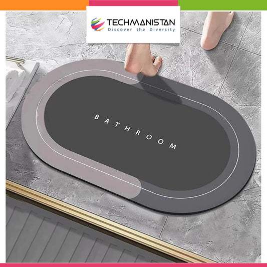 Soft Super Absorbent (40x60) Bath Mat - Techmanistan in Pakistan