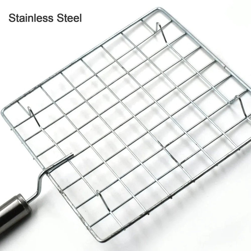 Square Barbecue Grill with Handle - Techmanistan in Pakistan