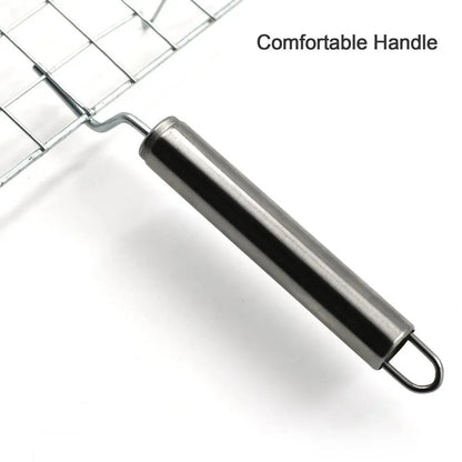 Square Barbecue Grill with Handle - Techmanistan in Pakistan