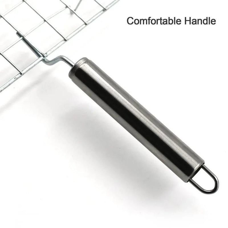 Square Barbecue Grill with Handle - Techmanistan in Pakistan