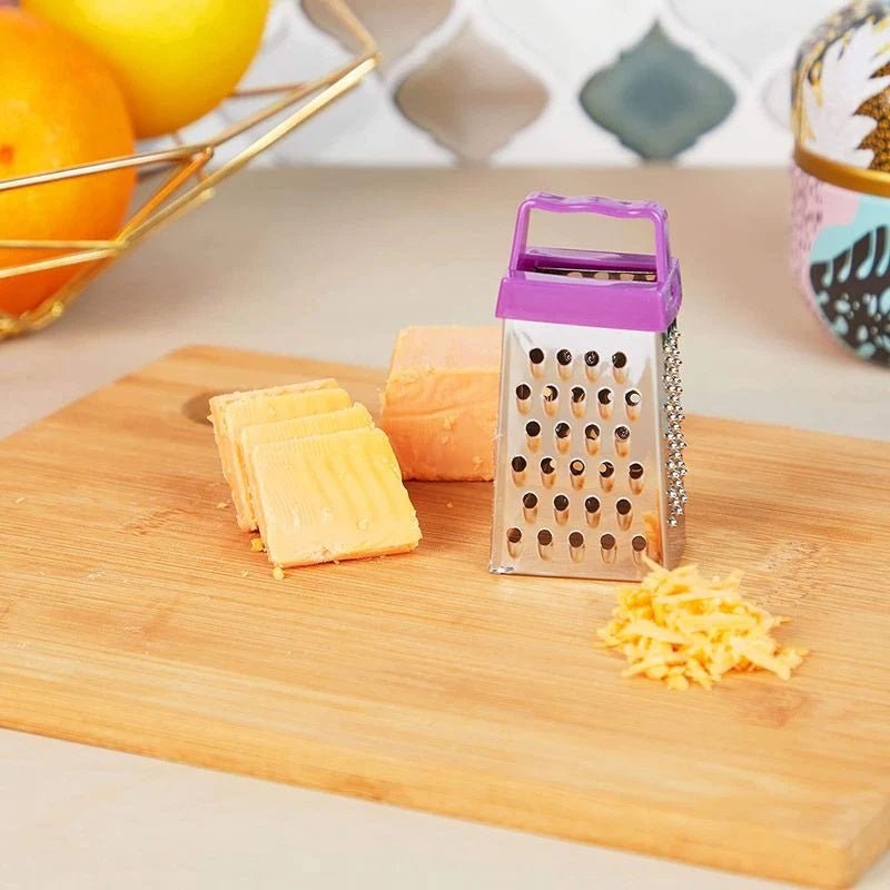 Stainless Steel Box 4 Sided Mini Grater - Techmanistan in Pakistan