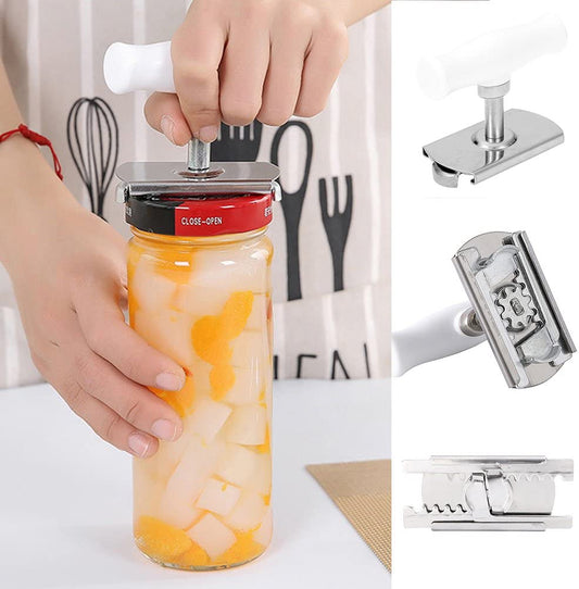 Stainless Steel Can Opener - Techmanistan in Pakistan
