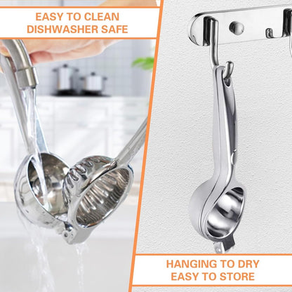 Stainless Steel Citrus Press Lemon Squeezer - Techmanistan in Pakistan