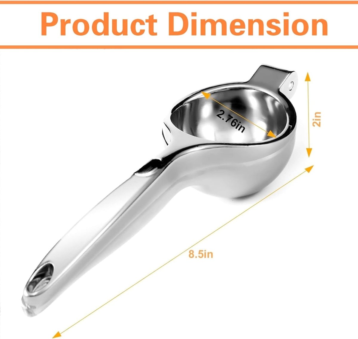 Stainless Steel Citrus Press Lemon Squeezer - Techmanistan in Pakistan