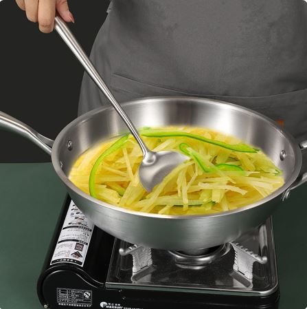 Stainless Steel Cooking Spoon - Techmanistan in Pakistan